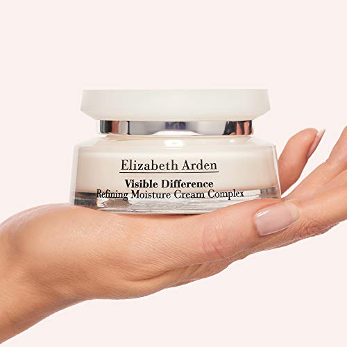Elizabeth Arden Visible Difference Refining Moisture Cream Complex for Face 75ml Rich Emollient Formula for Anti-Ageing & Tired Skin Unisex