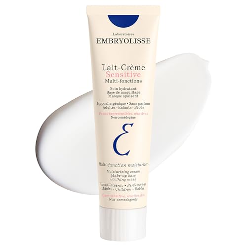 Embryolisse - Lait-Crème Concentré - 3 in 1 Multifunction Moisturiser - Primer, Moisturiser, and Make-up Remover - Moisturises, Nourishes and Repairs the Skin - Quickly Absorbed, Satin Finish - 100ml