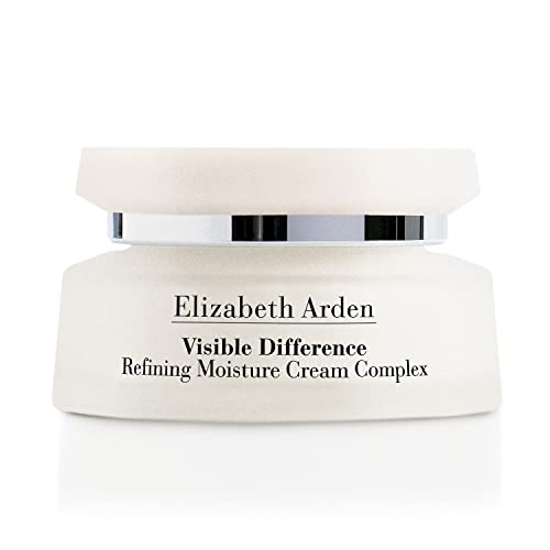 Elizabeth Arden Visible Difference Refining Moisture Cream Complex for Face 75ml Rich Emollient Formula for Anti-Ageing & Tired Skin Unisex